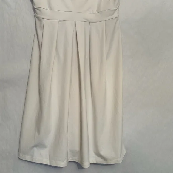 Susana Monaco White Fit &amp; Flare Tank Dress Size Medium Balletcore