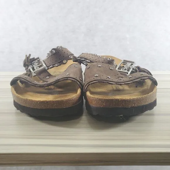 sz 7 US 38 EU Birkenstock Betula Krystle Swarovski Rhinestone Buckle Sandal