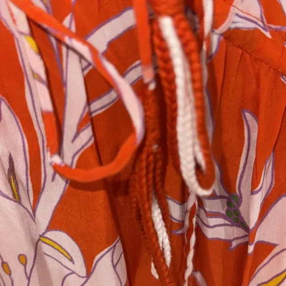 TAJ By Sabrina Crippa EVI DRESS - CIMBRONE ARANCIA
