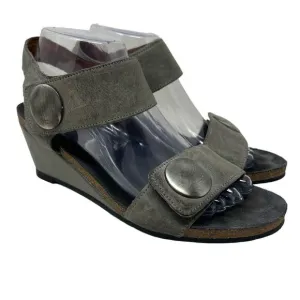 Taos Carousel 2 Leather Wedge Sandals EU 39