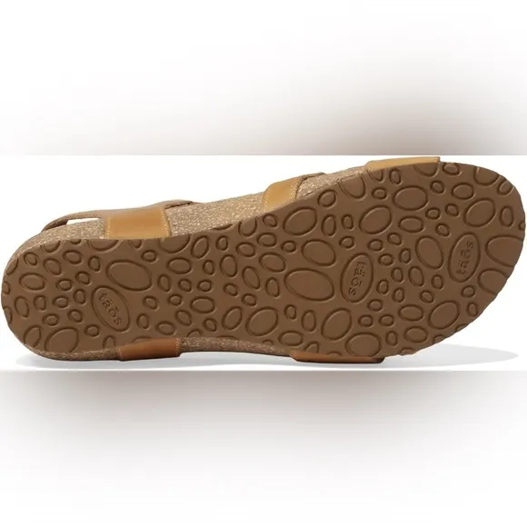 Taos Footwear Women's Tan Camel Universe Sandals- Size 37 (6-6.5)