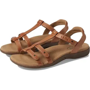 Taos Footwear Women's Trophy 2 Brown Honey Strappy Sandals- Size 9