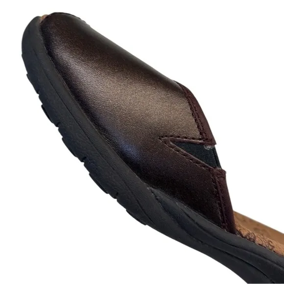 Taos Leather Sandals Brown Bronze Size 10 EUC