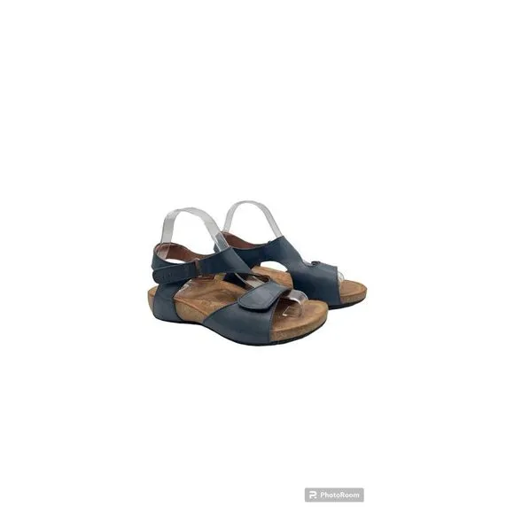 ✨Taos Rita Sandals Blue Leather✨