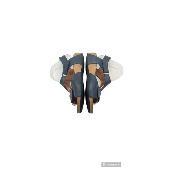 ✨Taos Rita Sandals Blue Leather✨