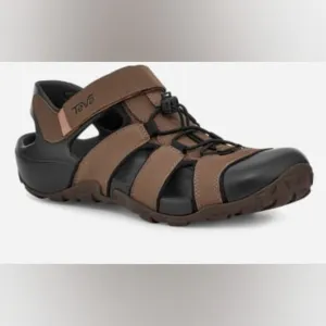 TEVA BROWN FLINTWOOD SPORT/ WATER HIKING SHOES SANDALS  MEN‎ US 12 ACTIVE