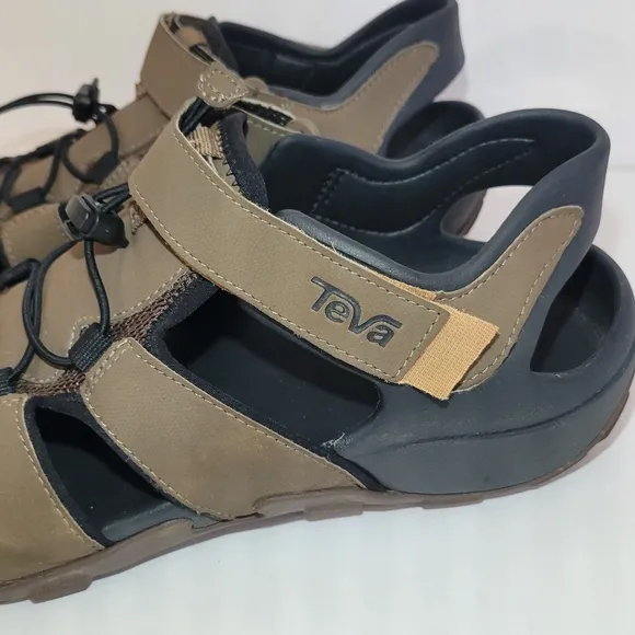 TEVA BROWN FLINTWOOD SPORT/ WATER HIKING SHOES SANDALS  MEN‎ US 12 ACTIVE