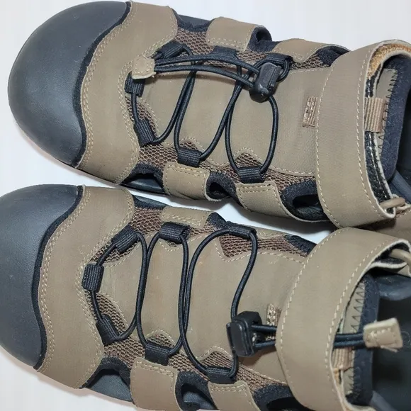 TEVA BROWN FLINTWOOD SPORT/ WATER HIKING SHOES SANDALS  MEN‎ US 12 ACTIVE