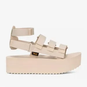 TEVA Flatform Mevia Sandals, Birch, Size 8