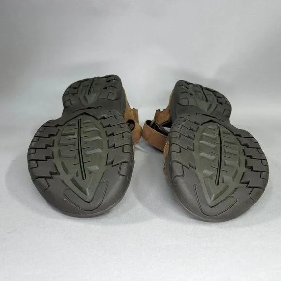 Teva Marston Sandals Men's Size 8 Brown Leather River Active Sport Sandals