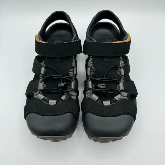 Teva Men’s Flintwood Black Water Shoe Summer Sandals Closed Toe Size 9