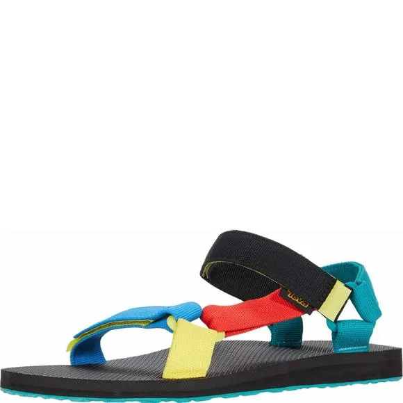 TEVA MEN'S OPEN TOE SANDALS, MULTICOLOUR 90S MULTI SMU, 10