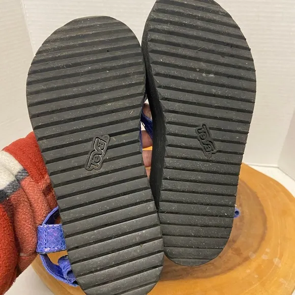 Teva Purple Platform Mermaid Sandals