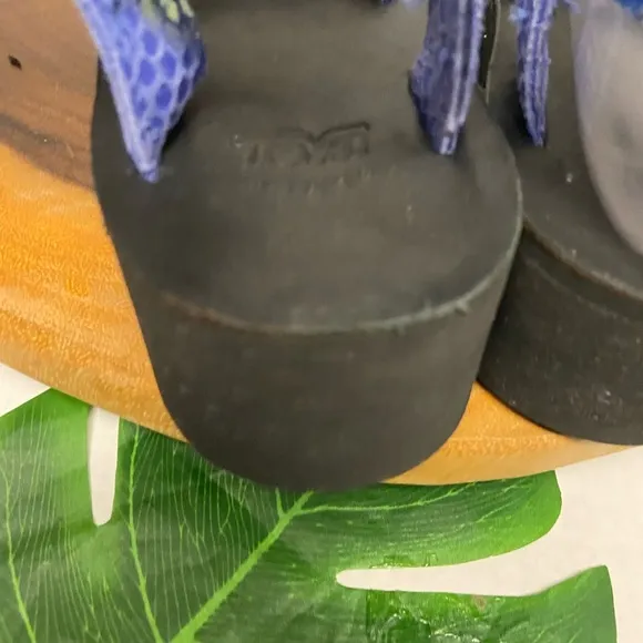 Teva Purple Platform Mermaid Sandals