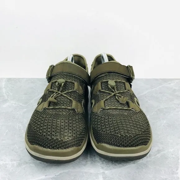 Teva Terra Float Travel Knit Mens Size 11 Sandals Brown adjustable Trail 1091811
