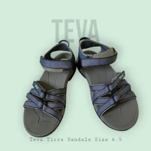 Teva Tirra Sandals - Size 6.5 - Gently Used Great Sandals