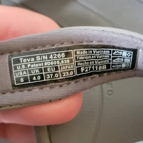 Teva Tirra Sandals - Size 6.5 - Gently Used Great Sandals