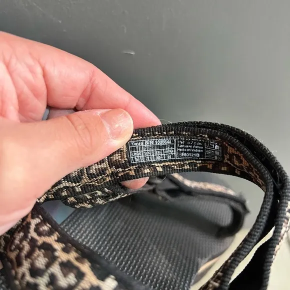 Teva Women's Leopard Print Platform Sandals