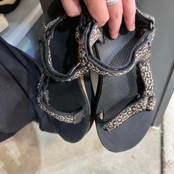 Teva Women's Leopard Print Platform Sandals