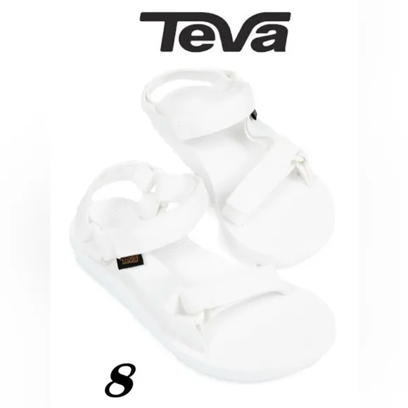 Teva, Women's Original Universal Sandals - White. Size: 8 US. NIB. (1775)