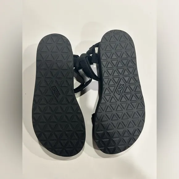 Teva Women's Size 9 Midform Universal Sandals Black NWT Platform