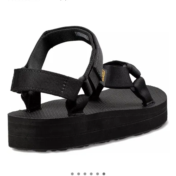 Teva Women's Size 9 Midform Universal Sandals Black NWT Platform