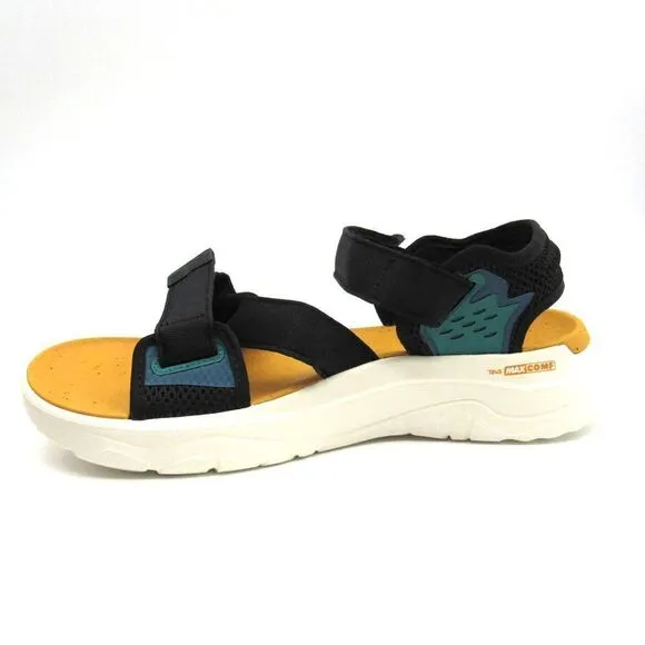 Teva Men’s Zymic Travel Sandals in Black Sunflower SZ 9
