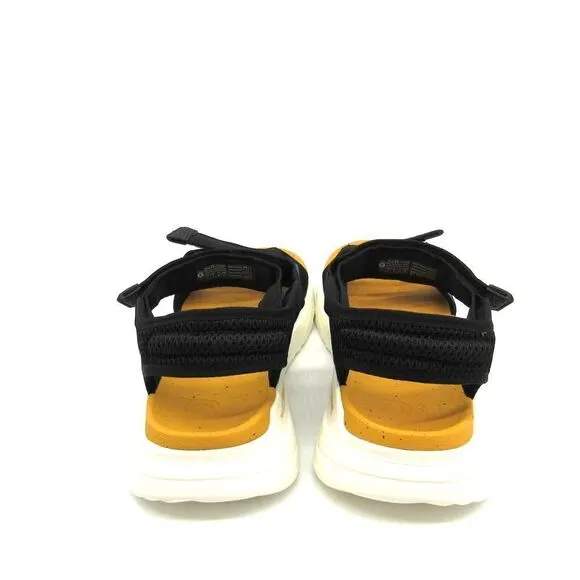 Teva Men’s Zymic Travel Sandals in Black Sunflower SZ 9