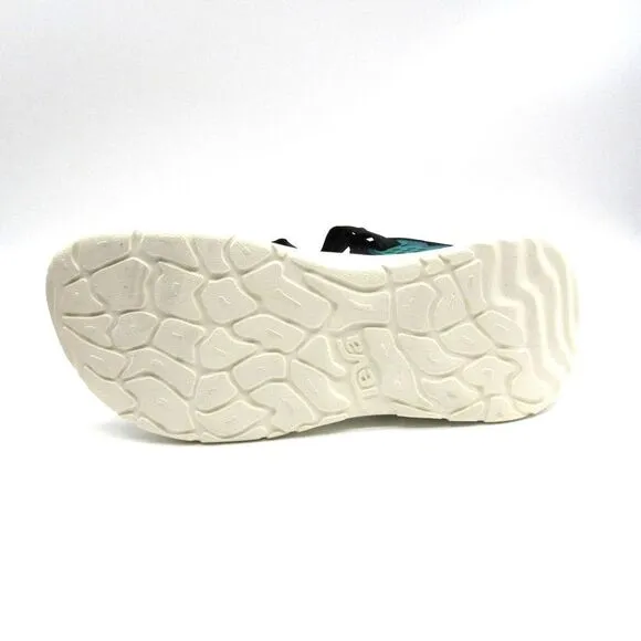 Teva Men’s Zymic Travel Sandals in Black Sunflower SZ 9