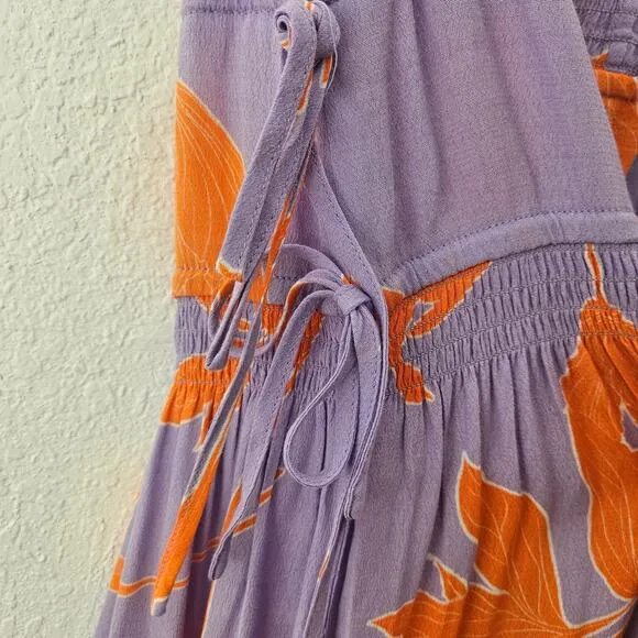 Thakoon Collective Floral Midi Dress - Size 10 - MSRP $370 Beachy