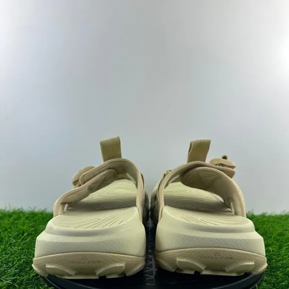 The North Face Explore Camp Slides Men Size 9 Tan Adjustable Outdoor Sandals NEW