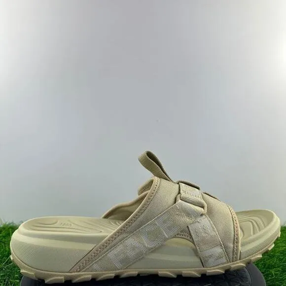 The North Face Explore Camp Slides Men Size 9 Tan Adjustable Outdoor Sandals NEW
