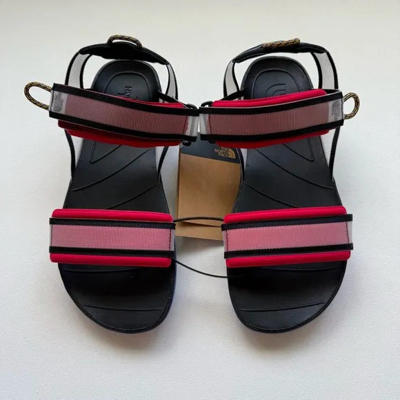 The North Face Men’s Size 9 Skeena Sport Sandals Black Red Blue Yellow