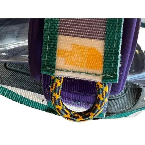 THE NORTH FACE SKEENA SPORT SANDLE /PURPLE /GREEN ADJUST ANKLE STRAP SIZE 8 NWT