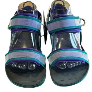 THE NORTH FACE SKEENA SPORT SANDLE /PURPLE /GREEN ADJUST ANKLE STRAP SIZE 8 NWT