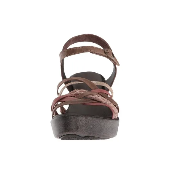 Think! Gspusal Macchiato Leather Platform Sandals