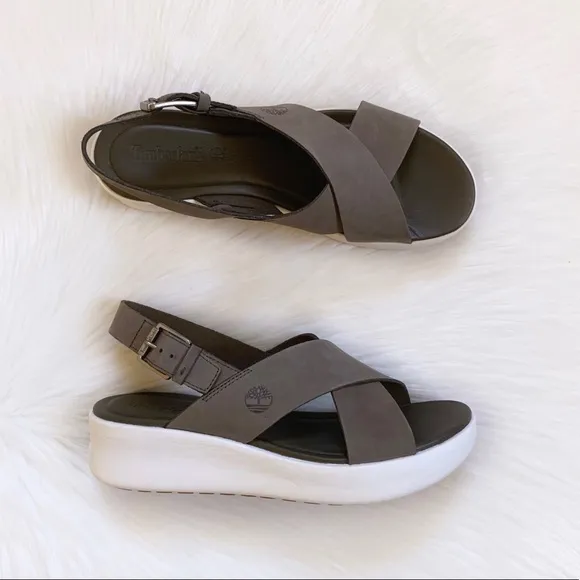 Timberland Los Angeles Wind Slingback Olive Sandals