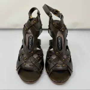Tom Ford Caged Heels 37
