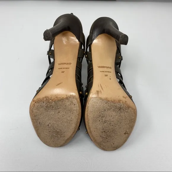 Tom Ford Caged Heels 37