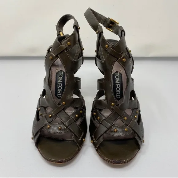 Tom Ford Caged Heels 37