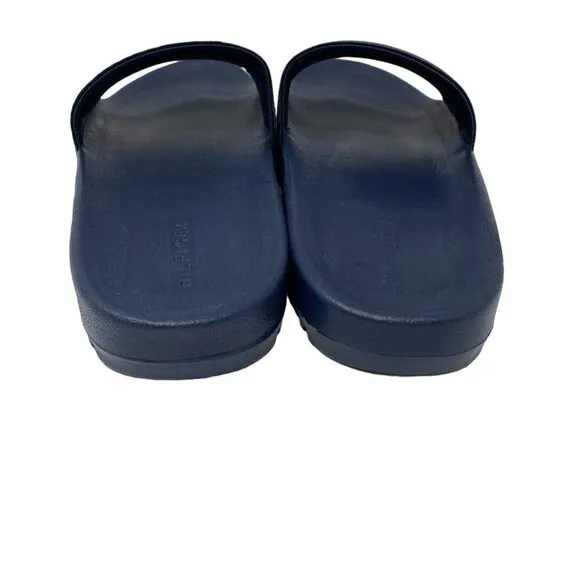 TOMMY HILFIGER Men's Rozi Global Stripe Branding Pool Slide Sandals Szs 9,10,11