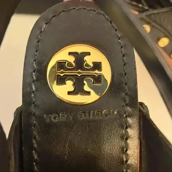 Tory Burch Leather Jodie Platform Sandals Sz 6.5
