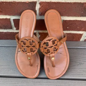 Tory Burch Miller Sandals in Vintage Vachetta