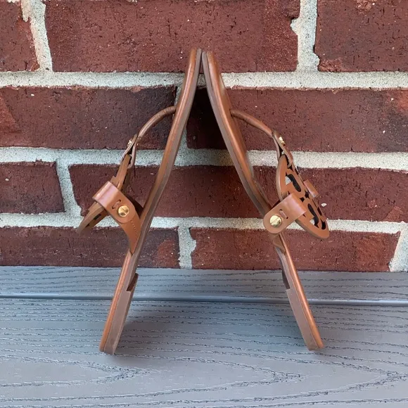 Tory Burch Miller Sandals in Vintage Vachetta