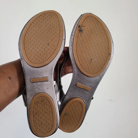 Tory Burch Minnie Travel Slingback Sandals Size 7.5