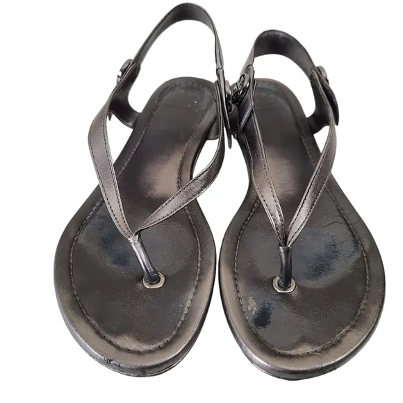 Tory Burch Minnie Travel Slingback Sandals Size 7.5