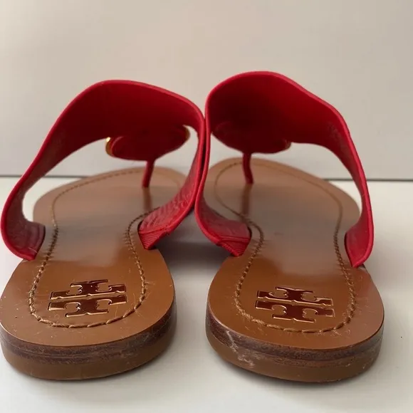 Tory Burch Patos Disc Sandal Red