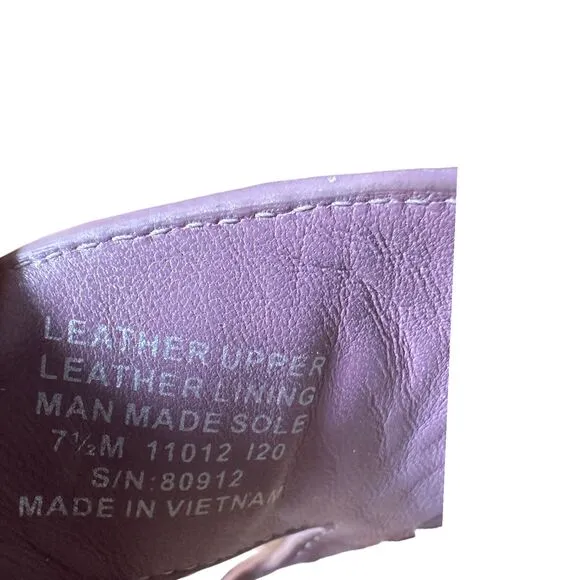 Tory Burch Selby Two Band Purple Espadrille Sandals Women's Size 7.5