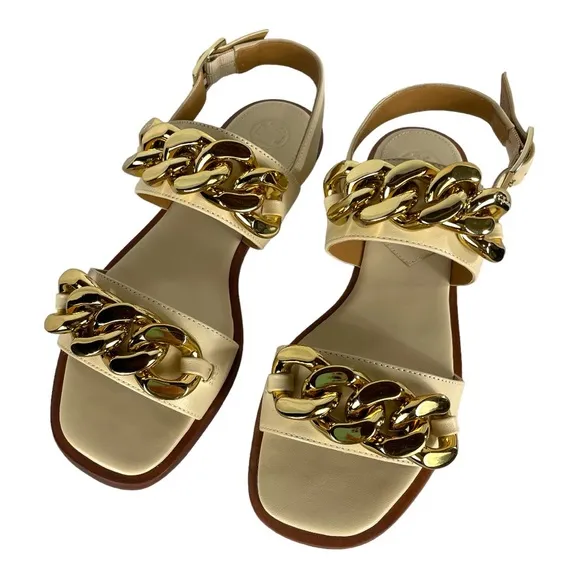 Tory Burch Women’s Adrian Sandal 54579 Dulce De Leche