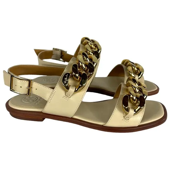Tory Burch Women’s Adrian Sandal 54579 Dulce De Leche
